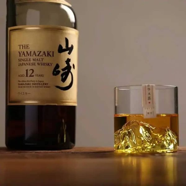 One Two Cups Gelas Whisky Cocktail Japanese Mountain Rock Glass 180ml - Q521