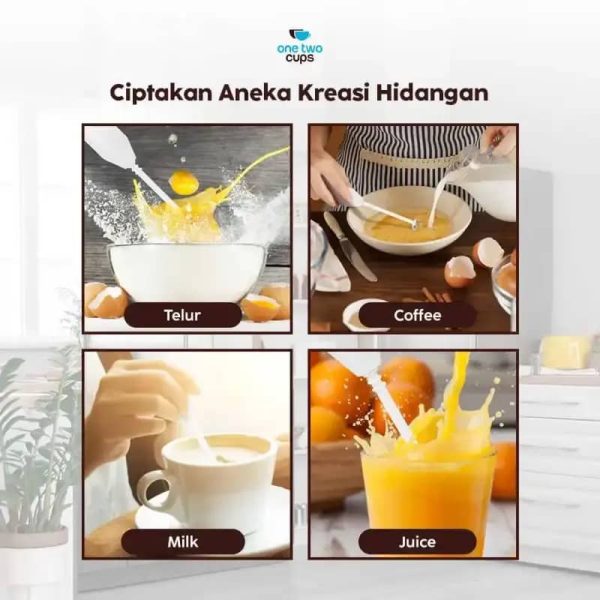 ginee_20260416164821850_2865828980.jpeg One Two Cups Hand Mixer Mini Pengocok Telur Kopi Milk Frother Battery - 16310 - Hitam