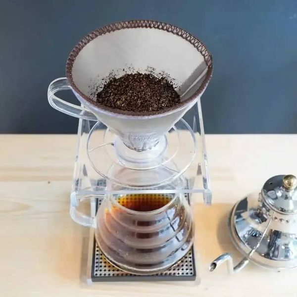 ginee_20260416170351587_0506256132.jpeg One Two Cups Filter Penyaring Kopi V60 Cone Coffee Dripper Reusable - FGX60
