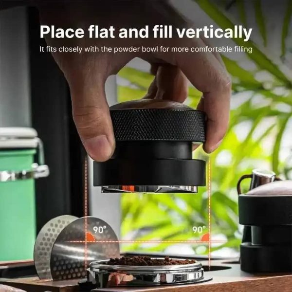 One Two Cups Macaron Tamper Coffee Distribution Tool Ripple Base 58mm - YG13