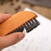 ginee_20260416171038340_1350487030.jpeg One Two Cups Sikat Meja Bar Kopi Cleaning Powder Brush Bar Horsehair - A-13