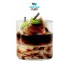 One Two Cups Gelas Kaca Aesthetic Dirty Latte Pudding Es Krim Glass - T-350