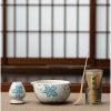 One Two Cups Matcha Set Chawan Chasen Stand Chashaku 500ml 4 PCS - CZ6