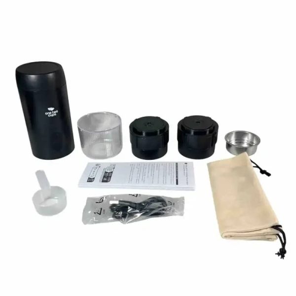 ginee_20260416173125075_8735607394.jpeg One Two Cups Portable Coffee Maker 2in1 Nespresso 20 Bar 1500mAh - HS9440-2S