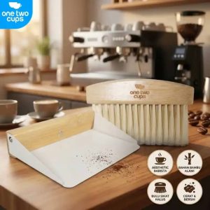 One Two Cups Set Alat Pembersih Bar Kopi Coffee Cleaning Brush Kit - DL-SET