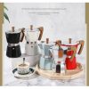 One Two Cups Moka Pot Teko Kopi Espresso Coffee Stovetop 3 Cup 150ml - JF113