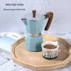 One Two Cups Moka Pot Teko Kopi Espresso Coffee Stovetop 3 Cup 150ml - JF113