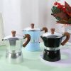 One Two Cups Moka Pot Teko Kopi Espresso Coffee Stovetop 3 Cup 150ml - JF113