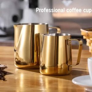 One Two Cups Milk Jug Cangkir Latte Art Espresso Stainless Steel 600ml - AA0052