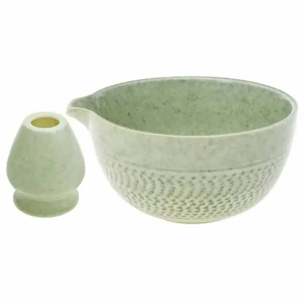 ginee_20260416173507434_4969478421.jpeg One Two Cups Matcha Set Kit Chawan Chasen Stand Ceramic 500ml 2 PCS - S45