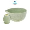 ginee_20260416173507540_1354112498.jpeg One Two Cups Matcha Set Kit Chawan Chasen Stand Ceramic 500ml 2 PCS - S45