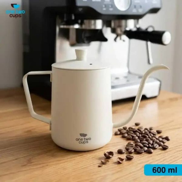 One Two Cups Teko Kopi Leher Angsa Gooseneck Pour Over Drip Kettle 600ml - HS-52