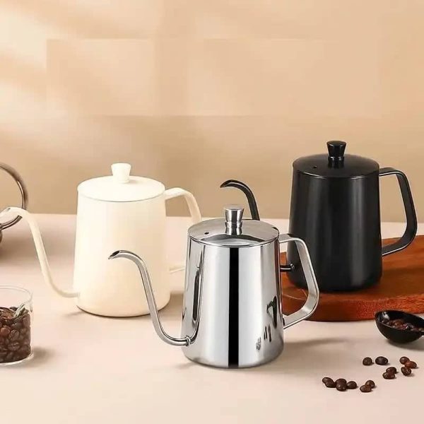 One Two Cups Teko Kopi Leher Angsa Gooseneck Pour Over Drip Kettle 600ml - HS-52