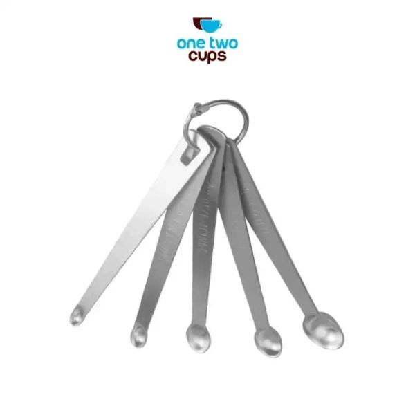 ginee_20260416173638047_0311390864.jpeg One Two Cups Sendok Takar Teh Stainless Steel Measuring Spoon 5 PCS - S301