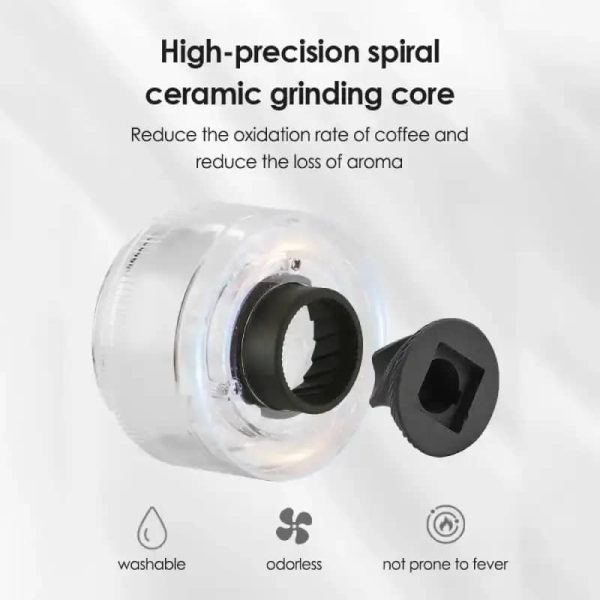 One Two Cups Penggiling Kopi Elektrik Wireless Coffee Grinder 1200mAh - YMJ01