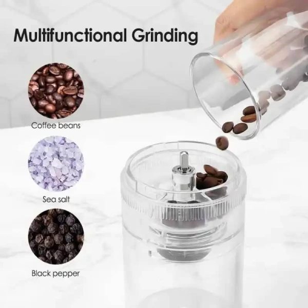 One Two Cups Penggiling Kopi Elektrik Wireless Coffee Grinder 1200mAh - YMJ01