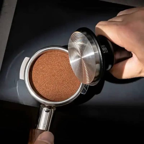 One Two Cups Tamper Kopi Barista Stainless Steel Threaded Bottom 51mm - JN - 25