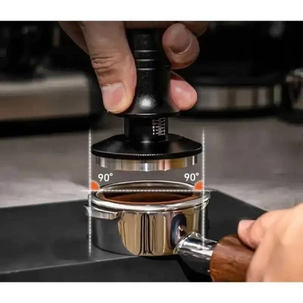 One Two Cups Tamper Kopi Barista Stainless Steel Threaded Bottom 51mm - JN - 25