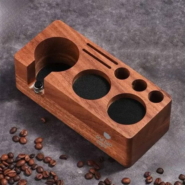 ginee_20260416173903493_3706045599.jpeg One Two Cups Tamper Station Stand Tamping Storage Multi Function Kayu - A24