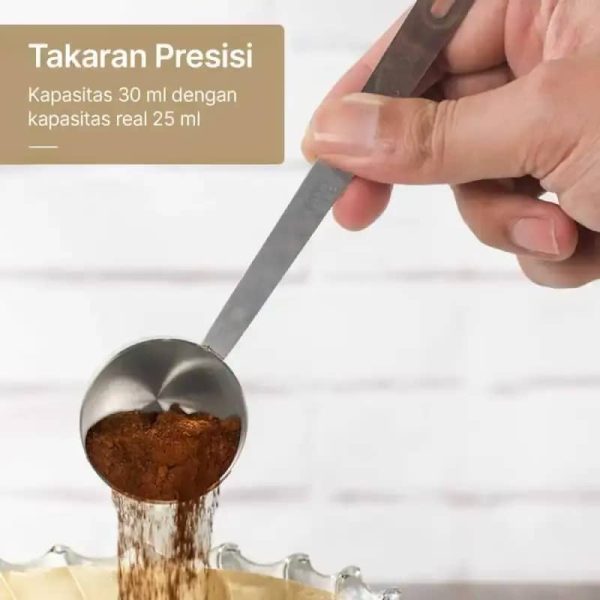 ginee_20260416174026735_9076968328.jpeg One Two Cups Sendok Takar Kopi Stainless Steel Measuring Spoon 30ml - GF82-20