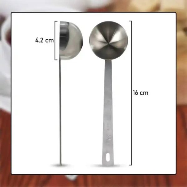 ginee_20260416174027159_9013970052.jpeg One Two Cups Sendok Takar Kopi Stainless Steel Measuring Spoon 30ml - GF82-20