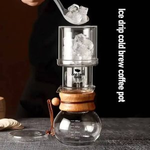 BARU One Two Cups Cold Brew Coffee Maker Ice Drip Regulating Valve 400ml - C4-03