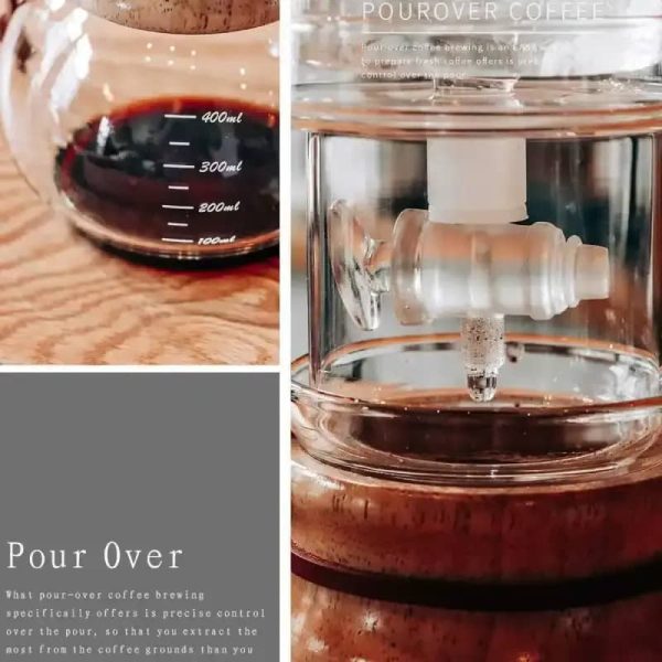 ginee_20260416174148517_9249367565.jpeg BARU One Two Cups Cold Brew Coffee Maker Ice Drip Regulating Valve 400ml - C4-03