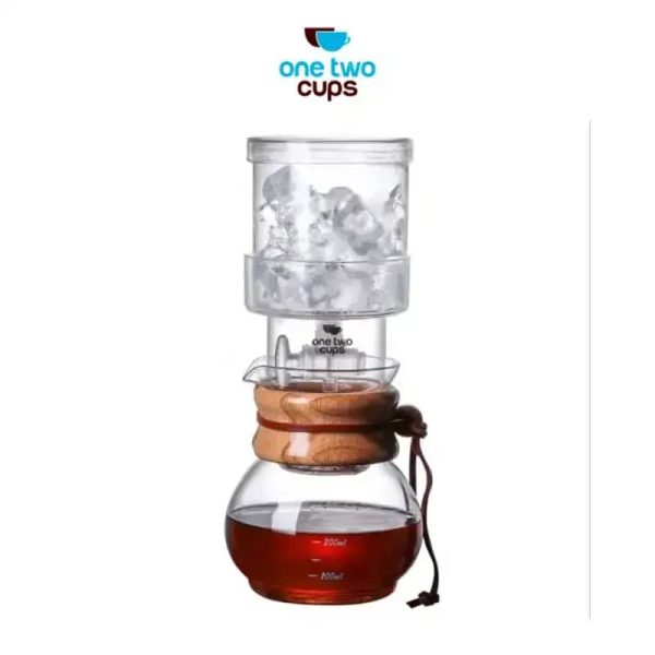 ginee_20260416174148807_8757390721.jpeg BARU One Two Cups Cold Brew Coffee Maker Ice Drip Regulating Valve 400ml - C4-03
