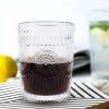 One Two Cups Gelas Kaca Aesthetic Kopi Teh Retro Sunflower Glass 300ml - CLO469