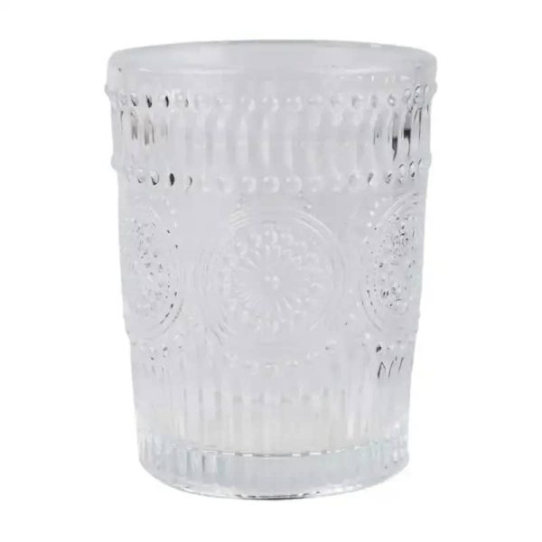 One Two Cups Gelas Kaca Aesthetic Kopi Teh Retro Sunflower Glass 300ml - CLO469