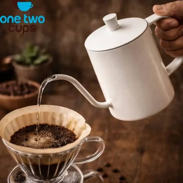 One Two Cups Teko Kopi Leher Angsa Gooseneck Pour Over Kettle 350ml - AA0450