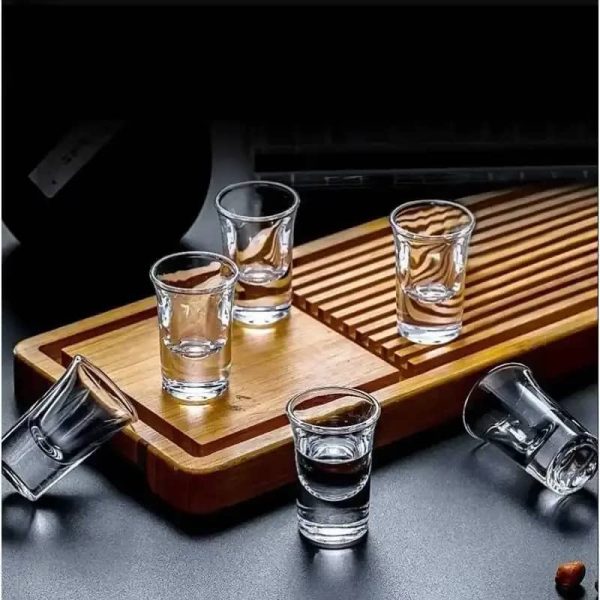 ginee_20260416174422394_3306085579.jpeg One Two Cups Gelas Sloki Alkohol Mini Shot Glass 30ml - LE36