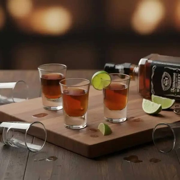 ginee_20260416174422740_5299777676.jpeg One Two Cups Gelas Sloki Alkohol Mini Shot Glass 30ml - LE36