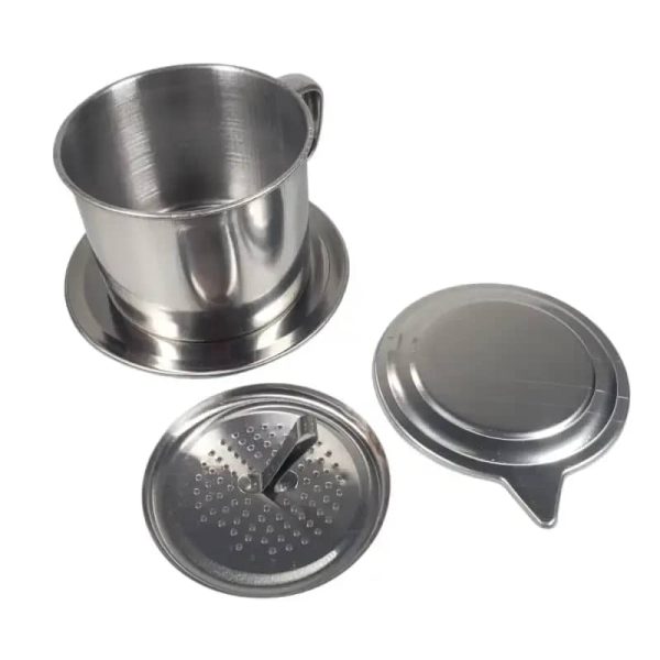 One Two Cups Vietnam Drip Coffee Filter Pot Saringan Kopi 220ml 9Q - ON-22