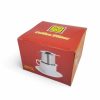 One Two Cups Vietnam Drip Coffee Filter Pot Saringan Kopi 220ml 9Q - ON-22