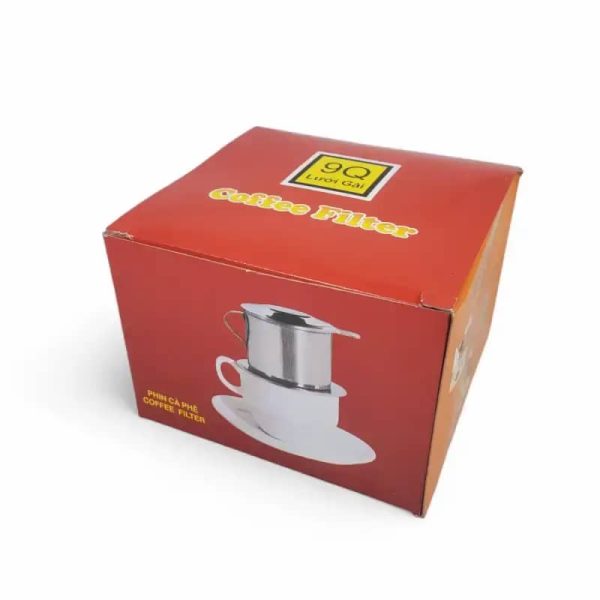 One Two Cups Vietnam Drip Coffee Filter Pot Saringan Kopi 220ml 9Q - ON-22