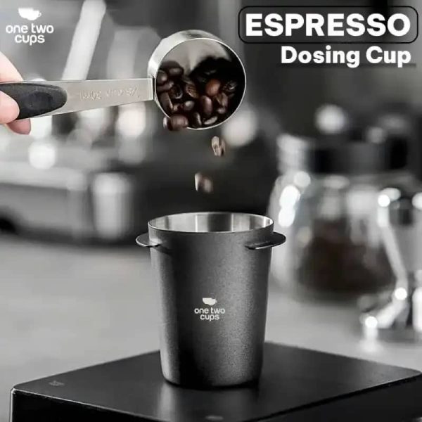 One Two Cups Dosing Cup Portafilter Espresso Machine SS304 - HB5