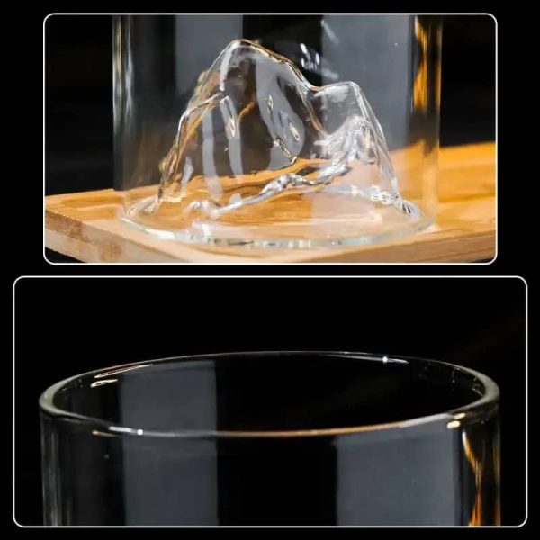 One Two Cups Gelas Whisky Cocktail Japanese Mt. Asama Rock Glass 200ml - SG200