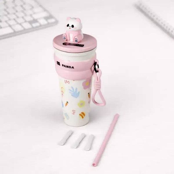 One Two Cups Botol Minum Tumbler Air Panas Dingin with Straw 700ml - KM-177