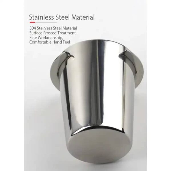 One Two Cups Dosing Cup Portafilter Espresso Machine Stainless Steel - YXA046