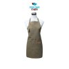 ginee_20260416175106952_7958154407.jpeg One Two Cups Celemek Masak Apron Dapur Canvas Strap Kancing - SP02