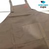 ginee_20260416175107175_4974271302.jpeg One Two Cups Celemek Masak Apron Dapur Canvas Strap Kancing - SP02