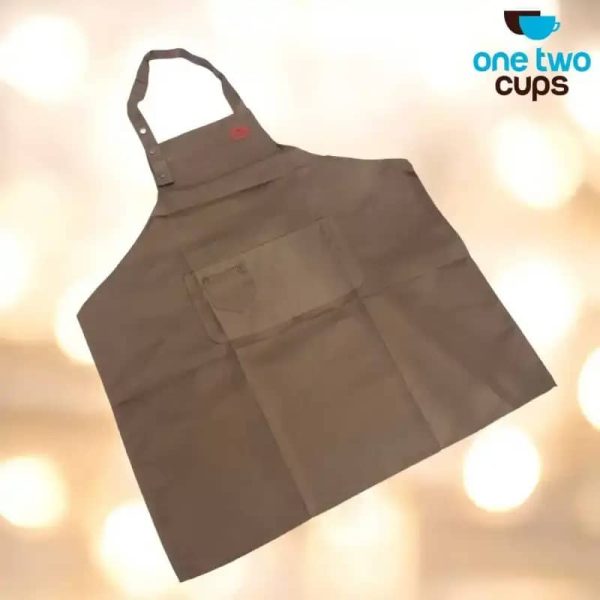 ginee_20260416175107432_8000818317.jpeg One Two Cups Celemek Masak Apron Dapur Canvas Strap Kancing - SP02
