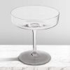 One Two Cups Gelas Kaca Aesthetic Pudding Es Krim Stripe Dessert Glass - L005 260ml