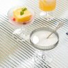 One Two Cups Gelas Kaca Aesthetic Pudding Es Krim Stripe Dessert Glass - L005 260ml