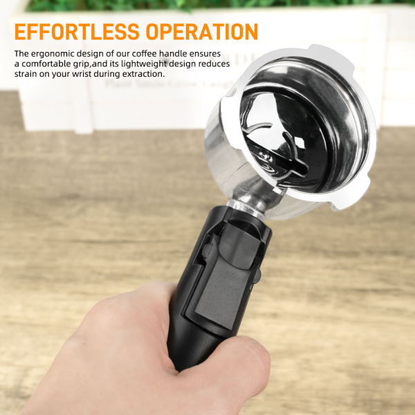 One Two Cups Portafilter Double Outlet Stainless Steel 2 Cup 51mm - EC200