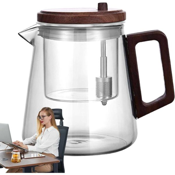 ginee_20260528165354779_3250506028.jpg One Two Cups Teko Teh Kaca Tahan Panas One Click Filter Teapot 650ml - M-650