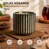 ginee_20260528165440534_4551196939.png One Two Cups Gelas Keramik Kopi Teh Vintage Japanese Style Ceramic Cup - GS145 180ml