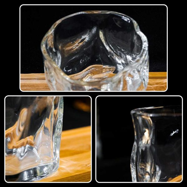 One Two Cups Gelas Whisky Crystal Japanese Style Rock Glass 200ml - YJ150