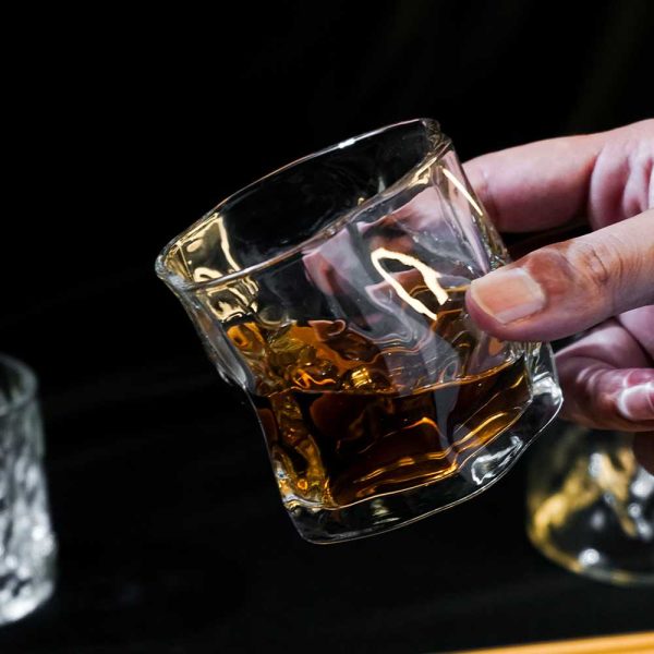One Two Cups Gelas Whisky Crystal Japanese Style Rock Glass 200ml - YJ150